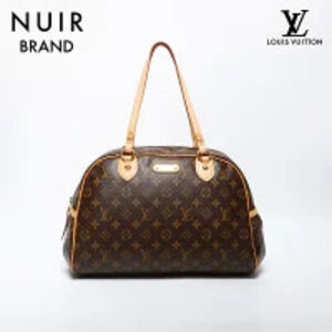 Louis Vuitton Monogram Montorgueil Boston Bag Brown